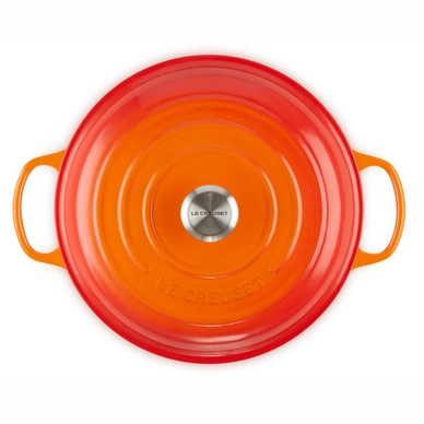 Vogue Paté/terrine vorm gietijzer oranje 1,3L | 340x105x110(h)mm